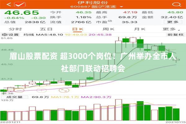 眉山股票配资 超3000个岗位！广州举办全市人社部门联动招聘会