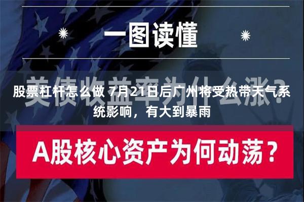 股票杠杆怎么做 7月21日后广州将受热带天气系统影响，有大到暴雨