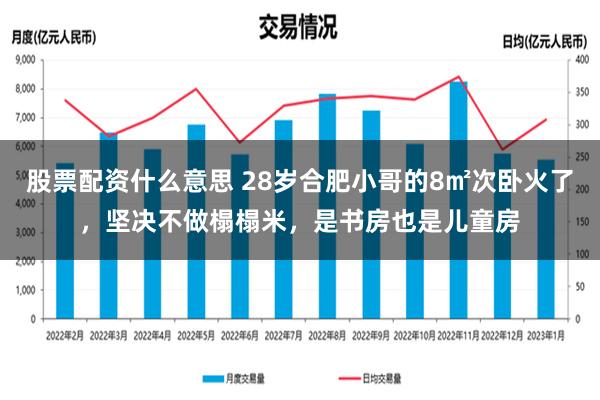 股票配资什么意思 28岁合肥小哥的8㎡次卧火了，坚决不做榻榻米，是书房也是儿童房