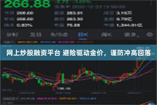 网上炒股融资平台 避险驱动金价，谨防冲高回落